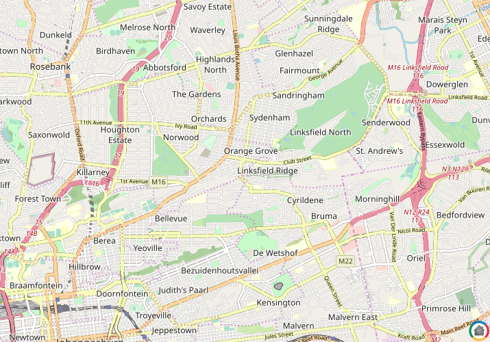 Map location of Fairwood